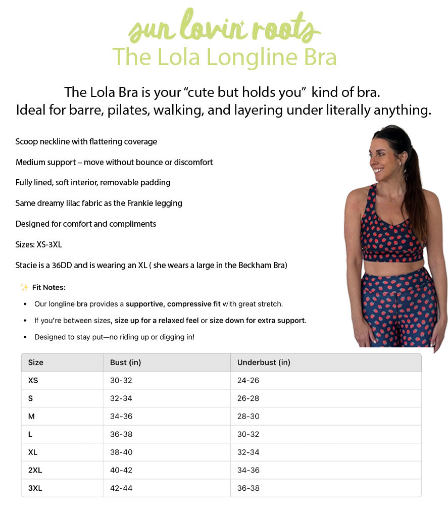 'Strawberry Fields'  Frankie and Lola Bra Set