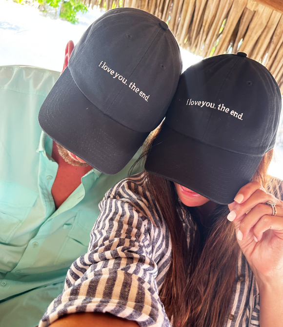 'I Love You. The End' Dad Cap