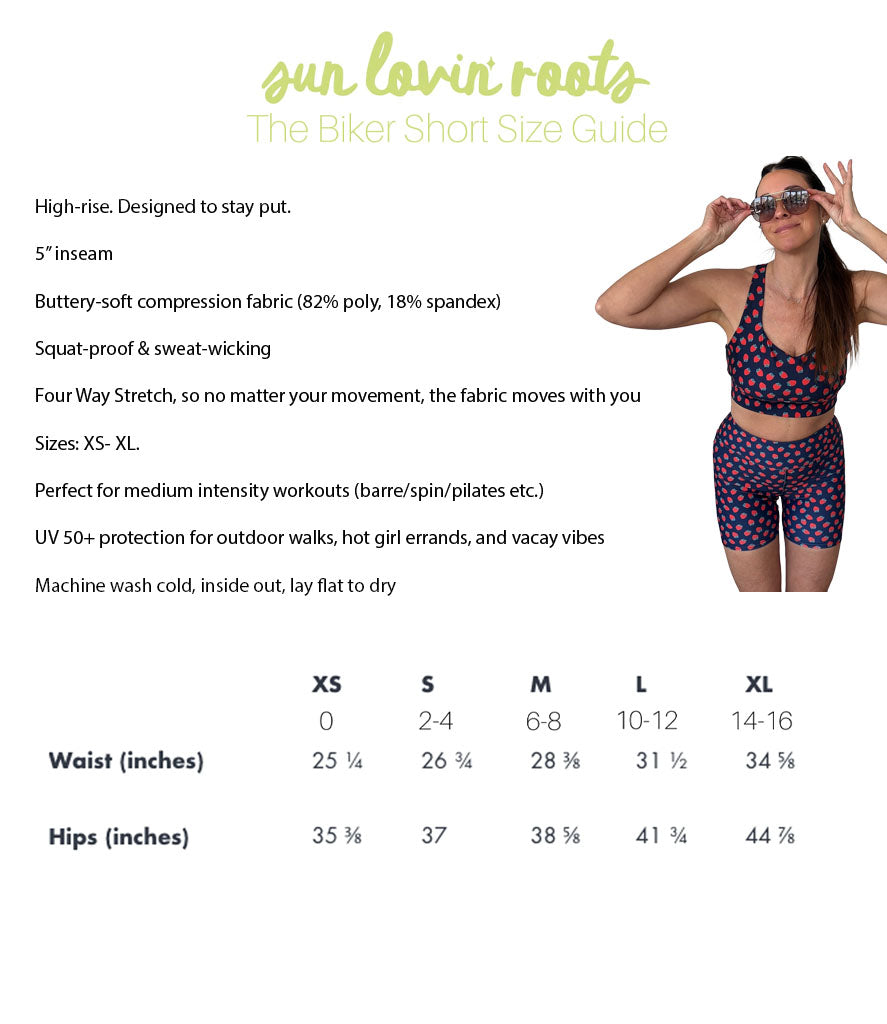 'Strawberry Fields' ' Frankie Legging, Lola Bra and Biker Set Combo