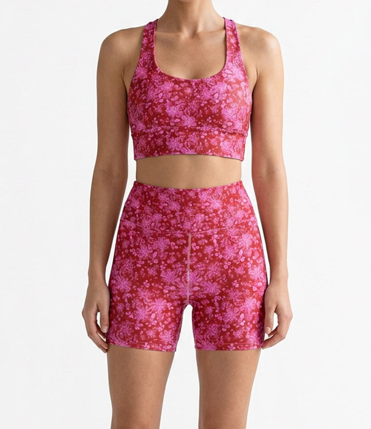 'Happy Garden' The Biker Short