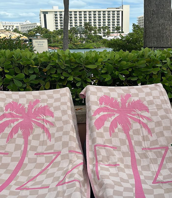 Palm Fizz Towel