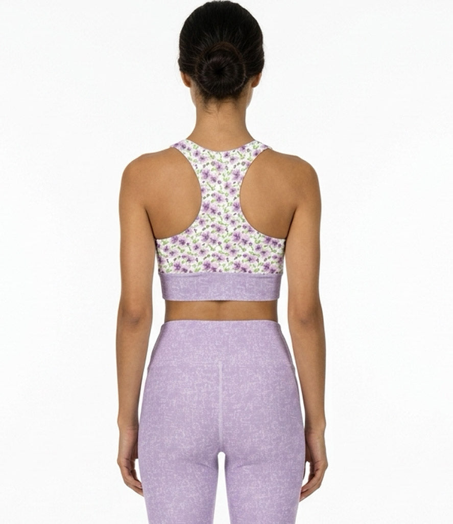 'Lilac Haze' The Lola Longline Bra