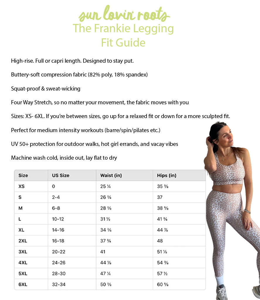 Leopard Latte – Matching Lola Bra +Frankie  Legging Set
