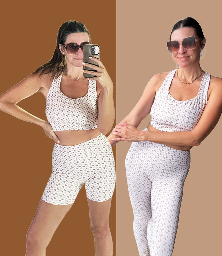 'GEO SOLEIL' ' Frankie Legging, Lola Bra and Biker Set Combo