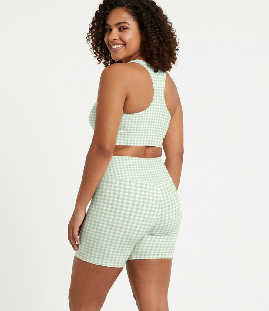 'Matcha Picnic' The Biker Short