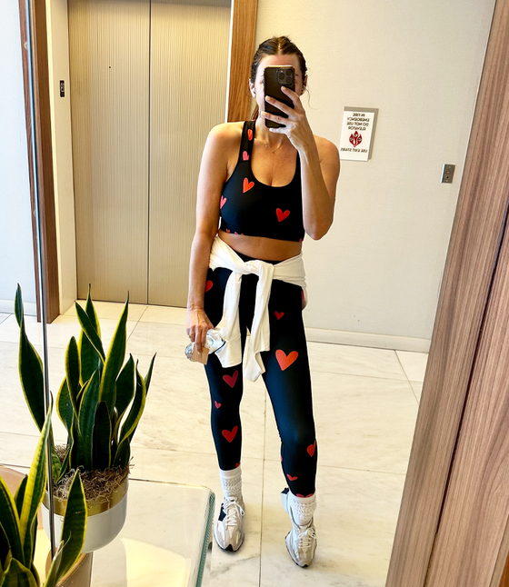 'OH MY HEART' Beckham Bra & Frankie Legging Set