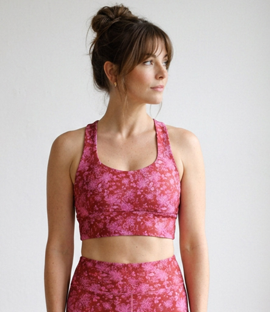 'Happy Garden' The Lola Longline Bra