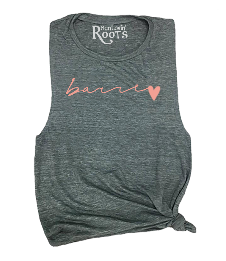 'Barre Love' Mikey Muscle Tank