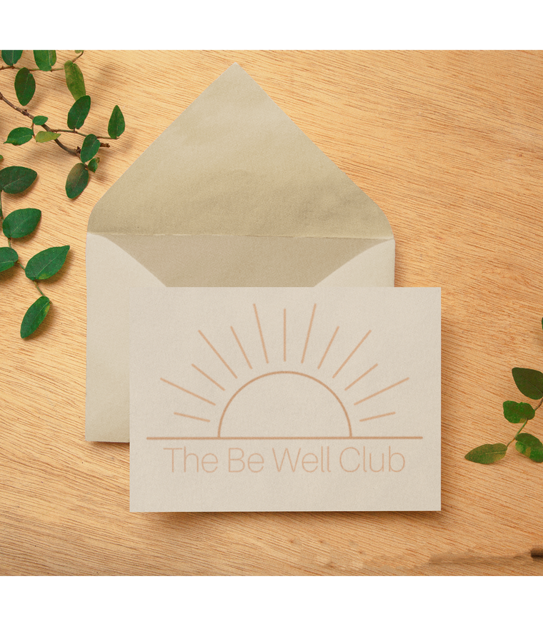 The Be Well Club: Note Card Set: 25