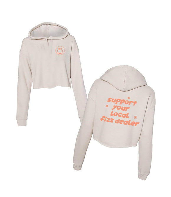 Support Fizz Dealer: Cropped Hoodie