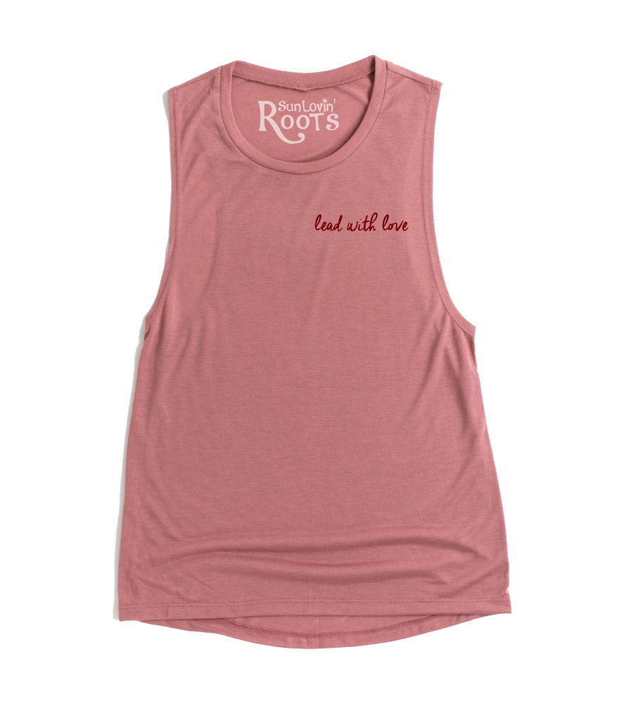 ' Lead With Love' Mikey Muscle Tank