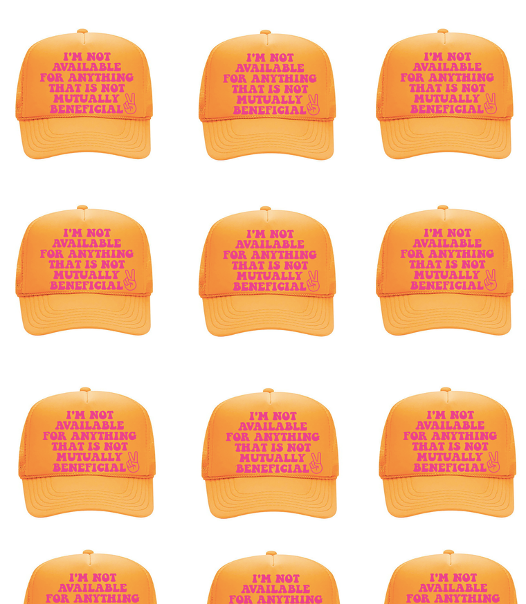 Mutually Beneficial Dolly Trucker Hat