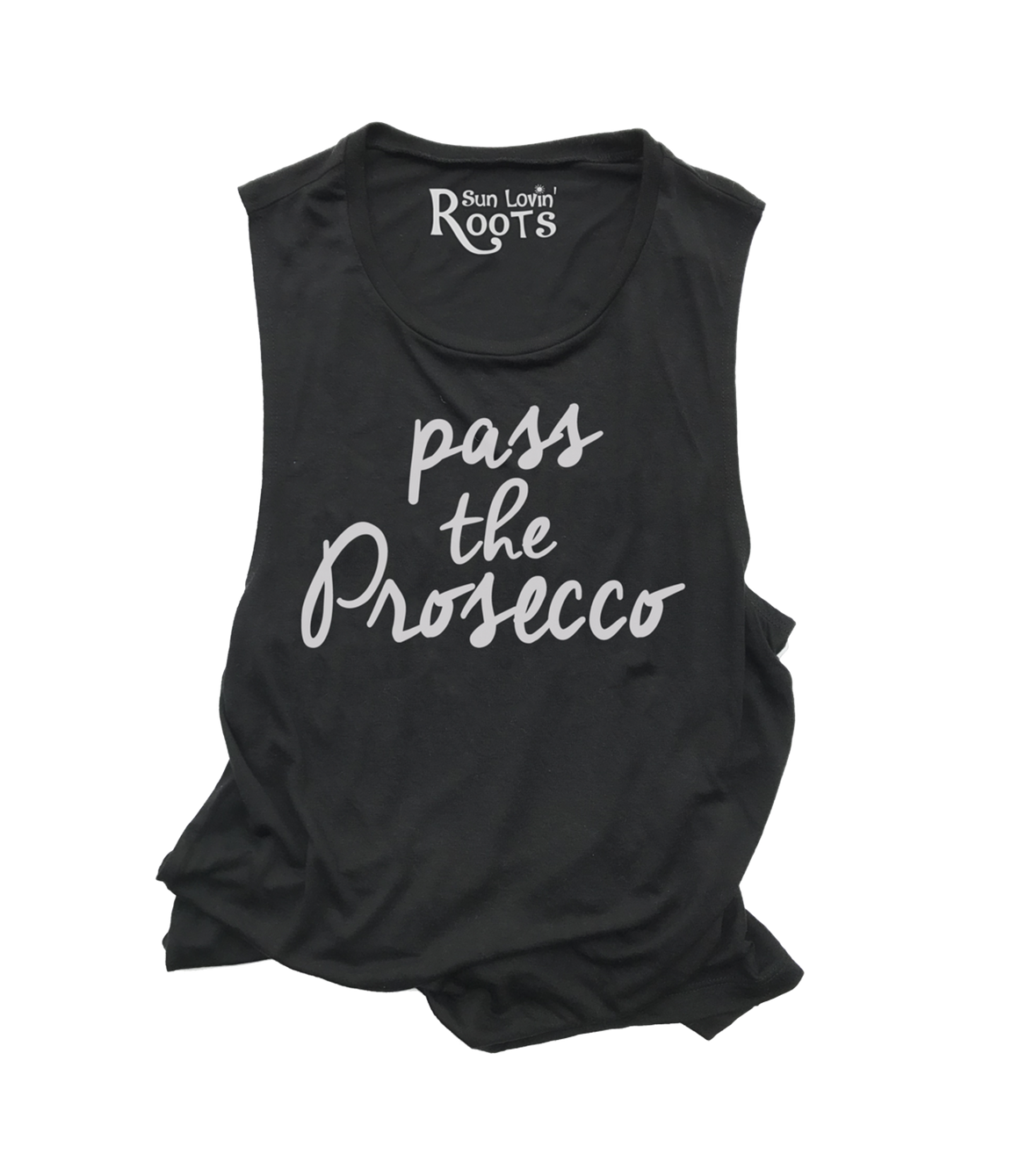 'Pass The Prosecco' Mikey Muscle Tank