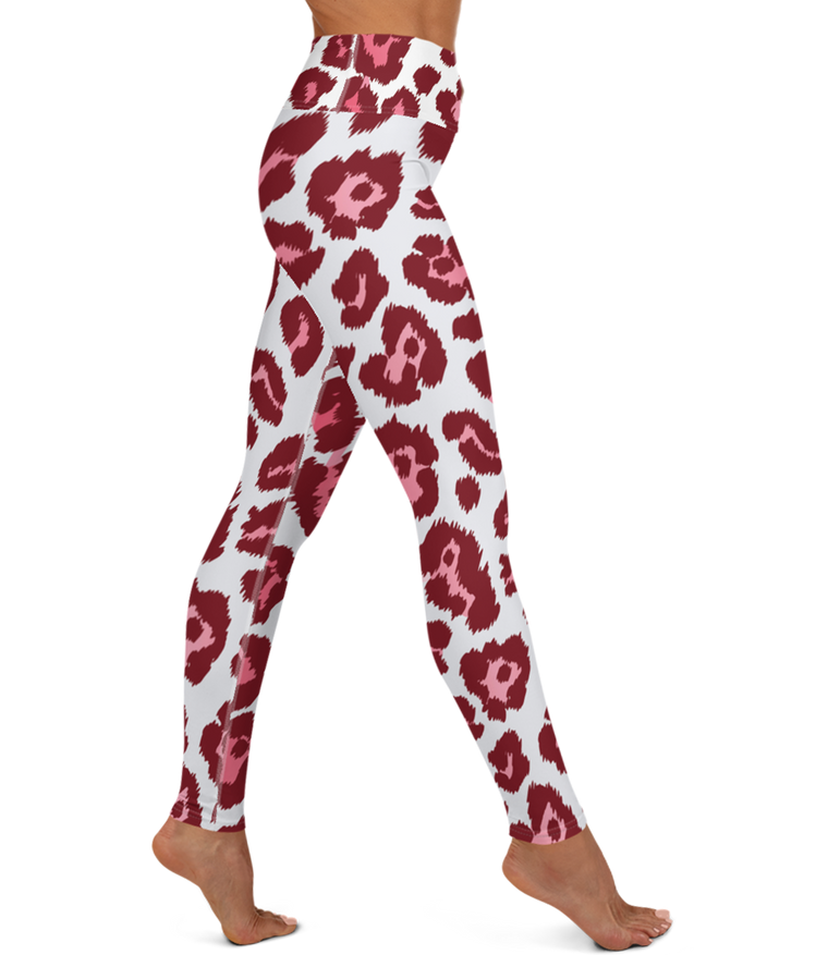 The Frankie Legging: Pink Leopard