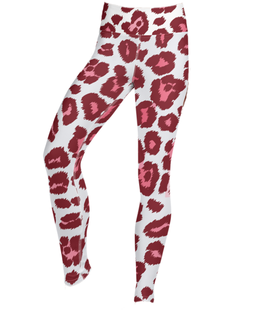 The Frankie Legging: Pink Leopard