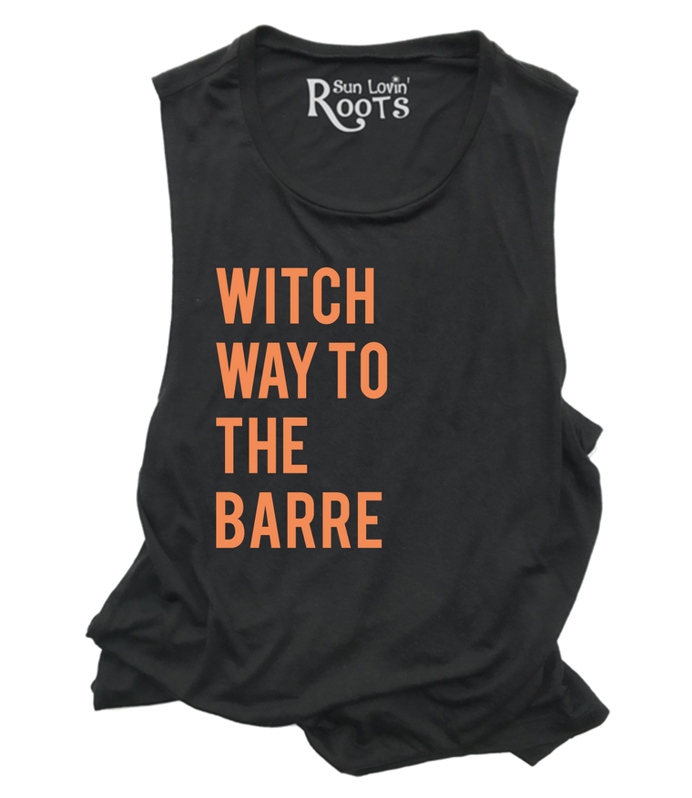 The Mikey Muscle Tank: Witch Way To The Barre
